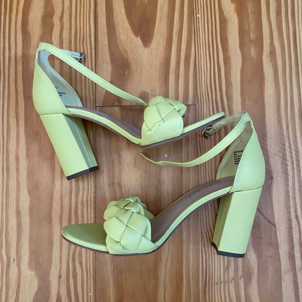 MADDEN GIRL Barbi Braided Heels